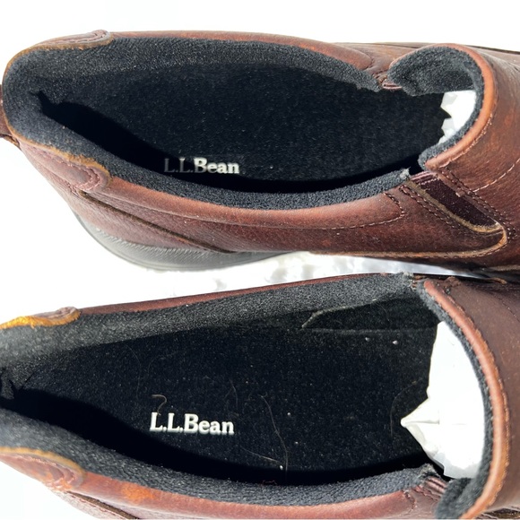 L.L. Bean Men’s Leather Comfort Mocs. - Picture 4 of 6